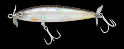 203CH Clear Hologram Smoke Minnow